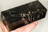 Stabilized box elder burl wood block