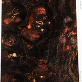 Stabilized box elder burl wood block