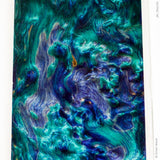 Stabilized masur karelian birch wood block