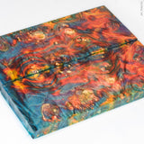 Stabilized box elder burl wood panels