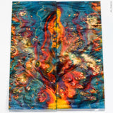 Stabilized box elder burl wood panels