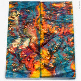 Stabilized box elder burl wood panels