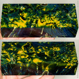 Stabilized box elder burl wood block