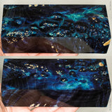 Stabilized box elder burl wood block