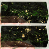 Stabilized box elder burl wood block