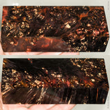 Stabilized box elder burl wood block