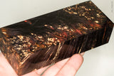 Stabilized box elder burl wood block