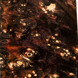 Stabilized box elder burl wood block