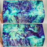 Stabilized box elder burl wood block