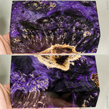 Stabilized box elder burl wood block