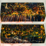 Stabilized box elder burl wood block