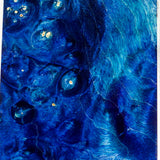 Stabilized box elder burl wood block