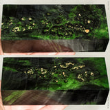 Stabilized box elder burl wood block