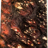 Stabilized box elder burl wood block