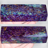 Stabilized masur karelian birch wood block
