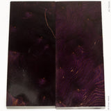 Stabilized wood redwood lace burl panels