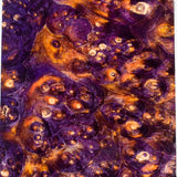 Stabilized box elder burl wood block