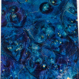 Stabilized box elder burl wood block