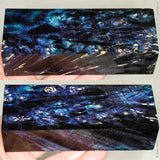 Stabilized box elder burl wood block