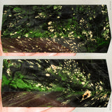 Stabilized box elder burl wood block