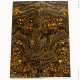 Stabilized wood oak burl panels