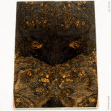 Stabilized wood oak burl panels