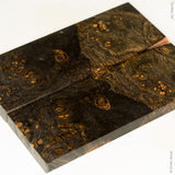 Stabilized wood oak burl panels