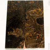 Stabilized wood oak burl panels