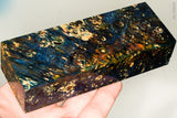 Stabilized box elder burl wood block