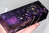 Stabilized box elder burl wood block