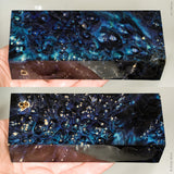 Stabilized box elder burl wood block