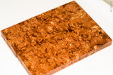 Stabilized box elder burl wood scales