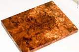 Stabilized box elder burl wood scales