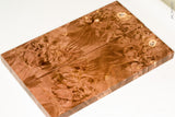Stabilized box elder burl wood scales