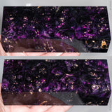 Stabilized box elder burl wood block