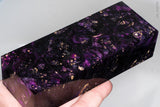 Stabilized box elder burl wood block