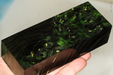 Stabilized box elder burl wood block