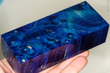 Stabilized box elder burl wood block