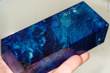 Stabilized box elder burl wood block