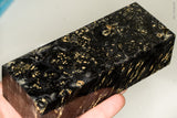 Stabilized box elder burl wood block