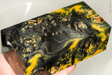 Stabilized box elder burl wood block