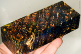 Stabilized box elder burl wood block