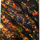 Stabilized box elder burl wood block