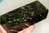 Stabilized box elder burl wood block