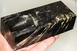 Stabilized box elder burl wood block
