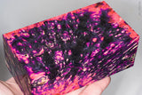 Large stabilized box elder burl wood block