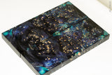 Stabilized box elder burl wood scales