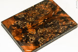 Stabilized box elder burl wood scales