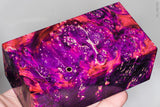 Large stabilized box elder burl wood block