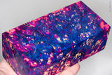 Large stabilized box elder burl wood block